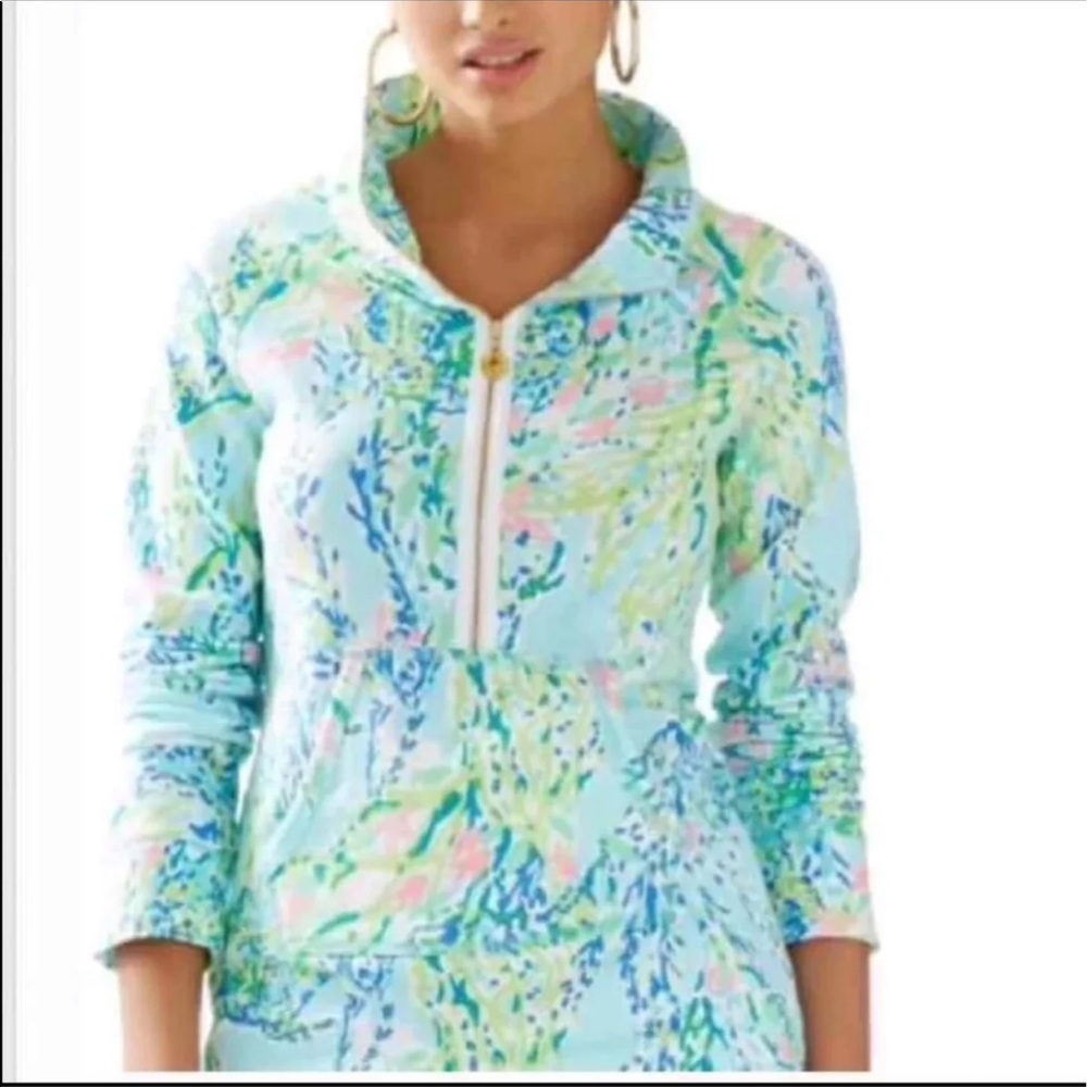 NWT Lilly Pullitzer blue heaven popover